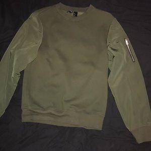 Olive green sweater